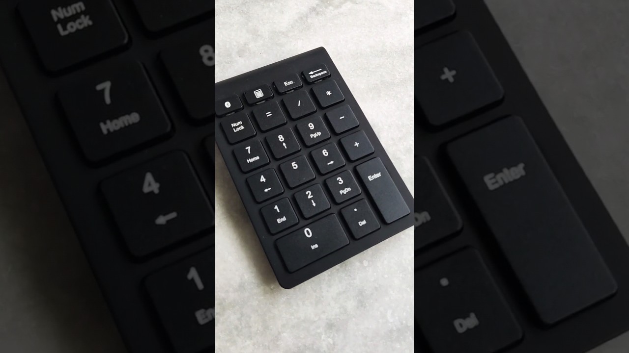 Bluetooth Numeric Keypad Unboxing