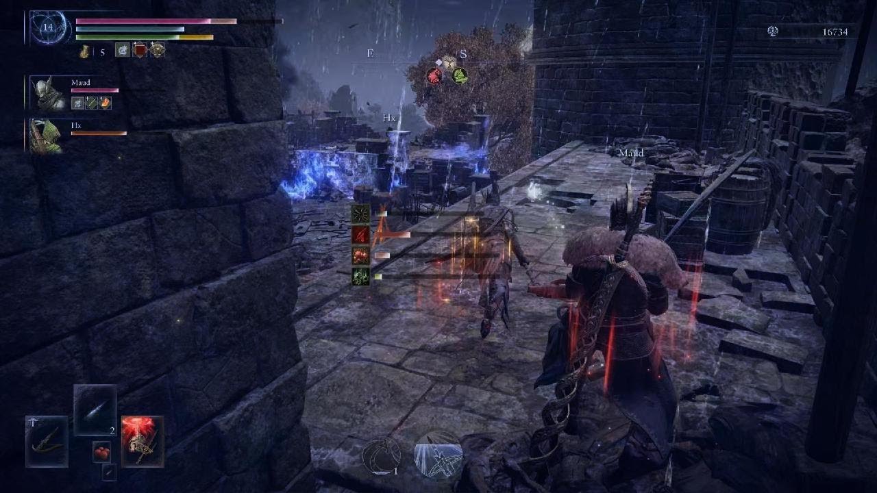 ELDEN RING NIGHTREIGN : Gueule Béante No Hit [Deep of Night Level 5] [Lance de Mohgwyn]