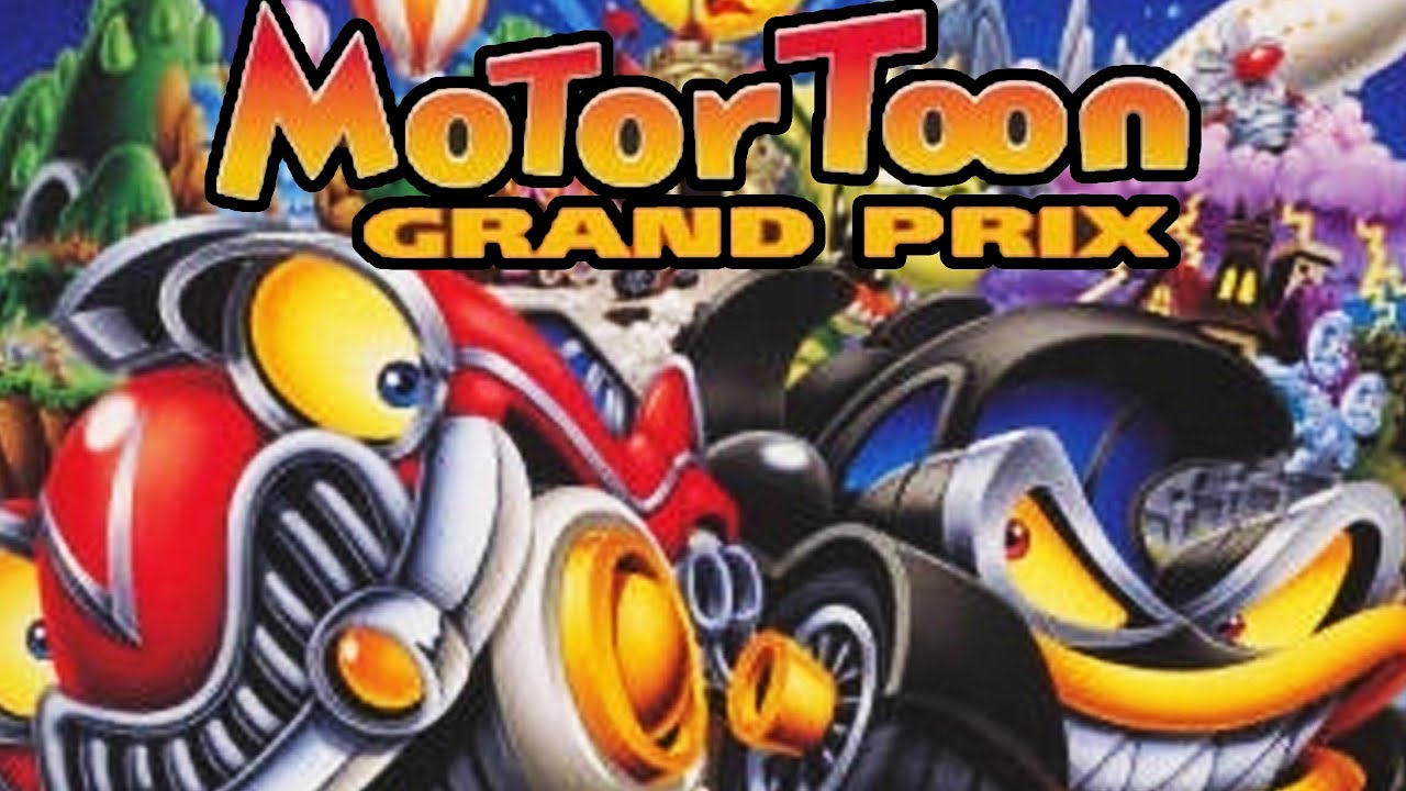 Motor Toon Grand Prix Full Gameplay Walkthrough (Longplay)