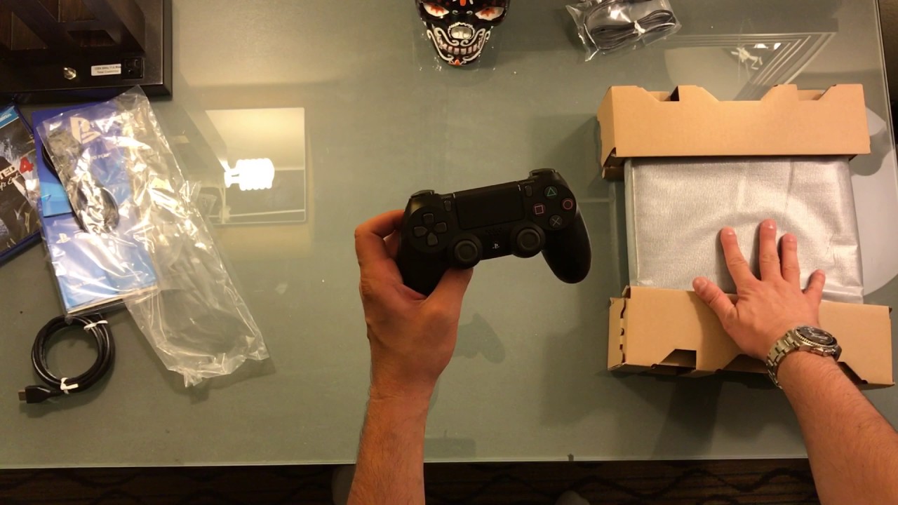 Abrindo caixa Playstation 4 Ps4 Slim versão Uncharted 4 - unbox