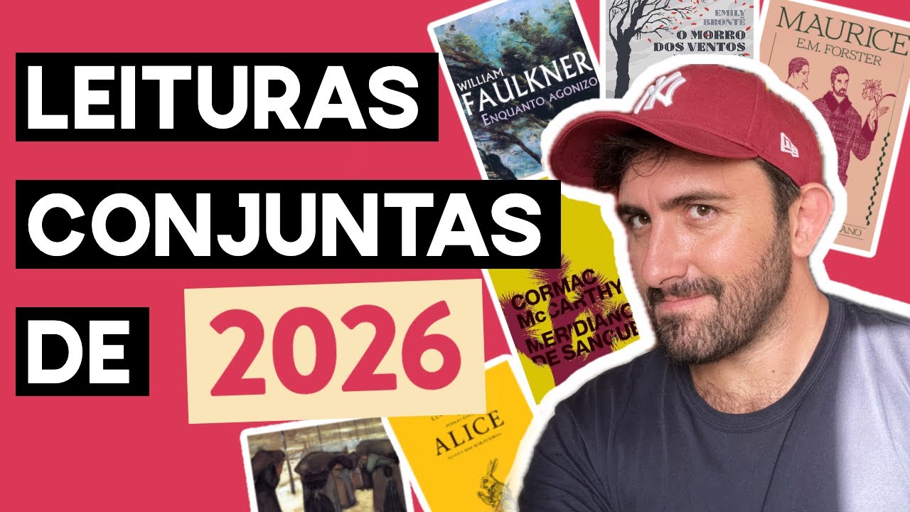 LEITURAS COLETIVAS de 2026 | Clube do Livro do Pedro