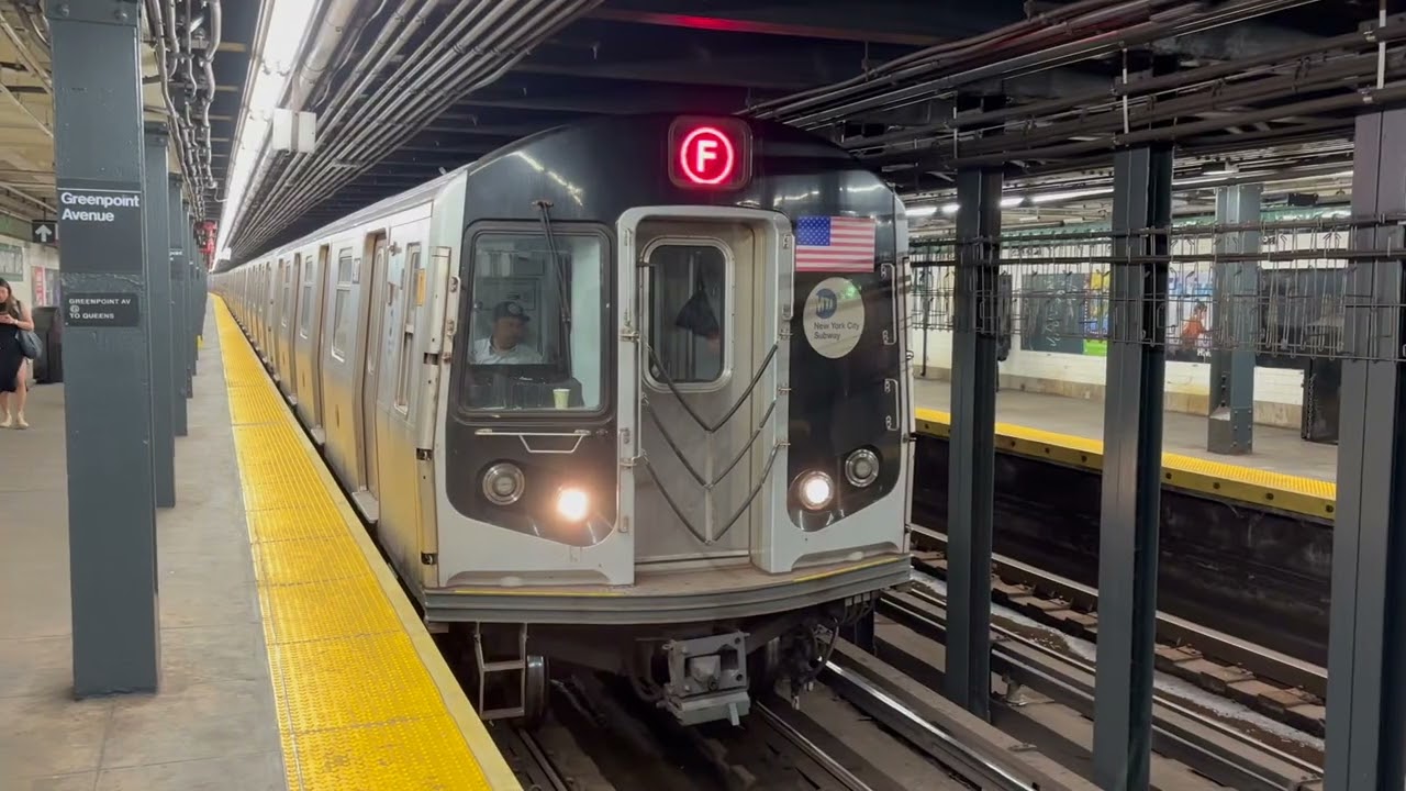 F Trains via Crosstown (4/24/25)