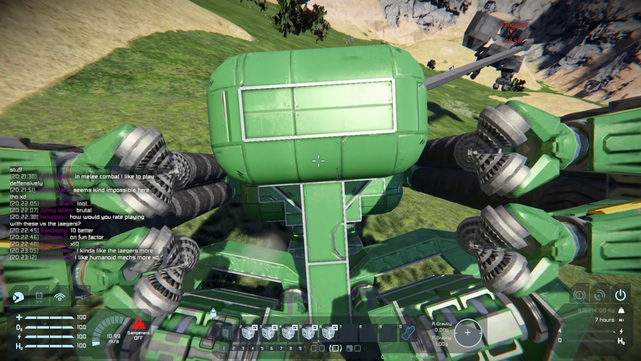 space engineeers mech pvp
