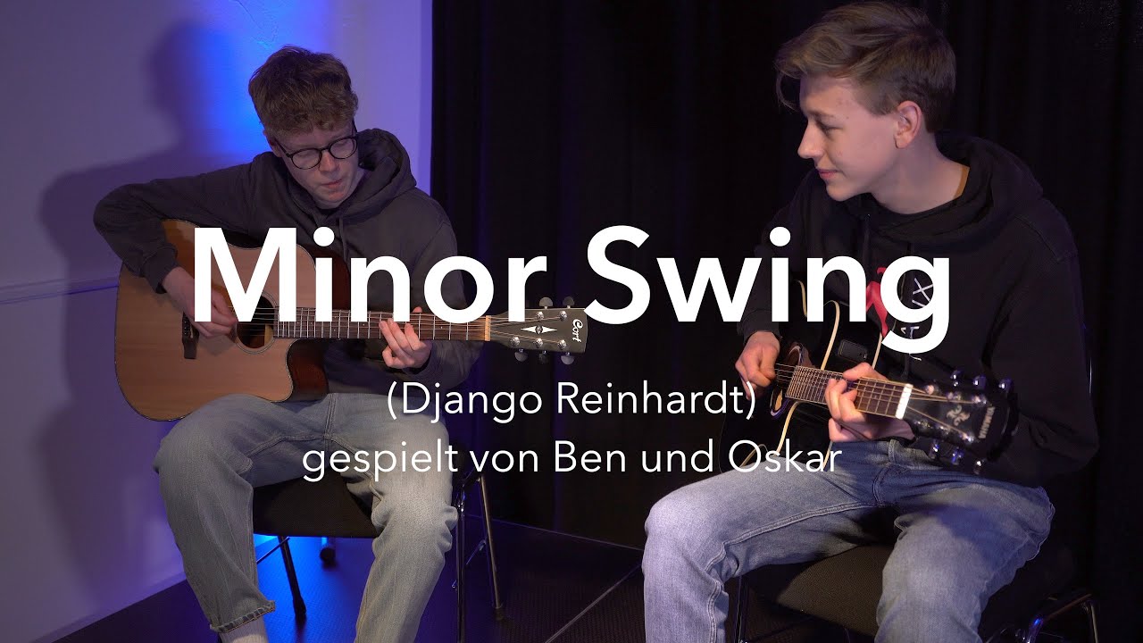 Minor Swing (D. Reinhardt) gespielt von Ben und Oskar