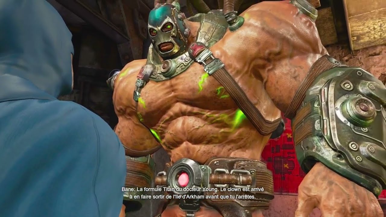 Batman Arkham City PS4 PRO Killer Croc's sewer Bane's room and Mister Freeze's lab