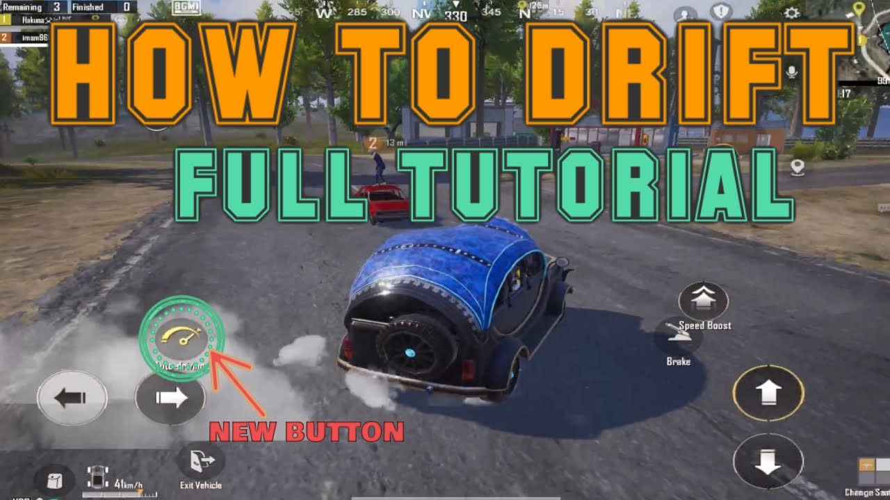 HOW TO DRIFT IN BGMI-PUBG FULL TUTORIAL | HAKUNA #bgmidrift