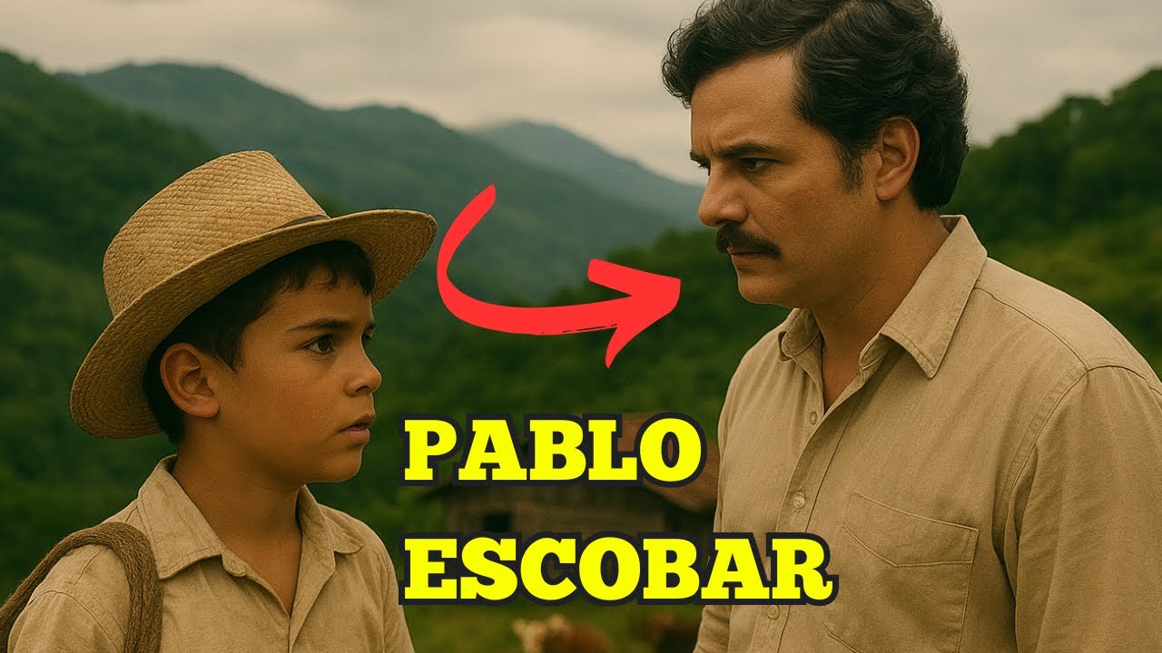 O MENINO CAMPONÊS que SALVA PABLO ESCOBAR sem saber quem ele é – O que recebe muda sua vida...