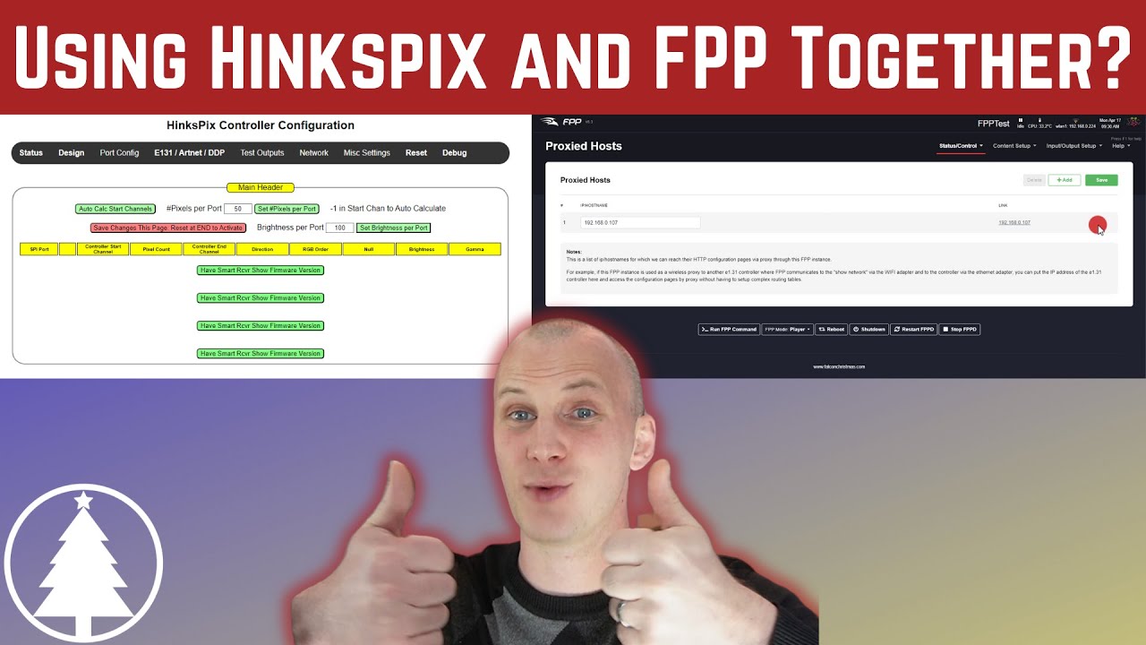 How to Use Hinkspix and Other Controllers Together Falcon, Genius, Hinkspix, etc. via FPP Proxy