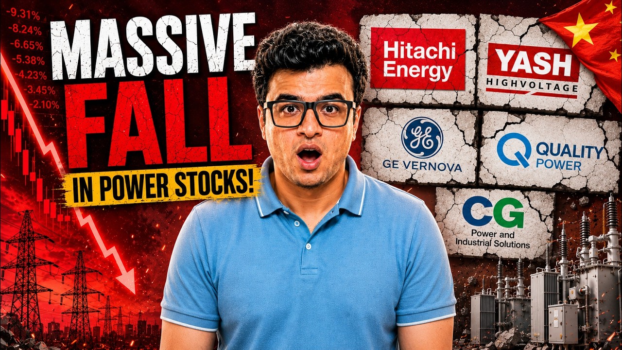 Chinese Entry Crashes Power Stocks! | Hitachi Energy, CG Power, Quality Power Analysis