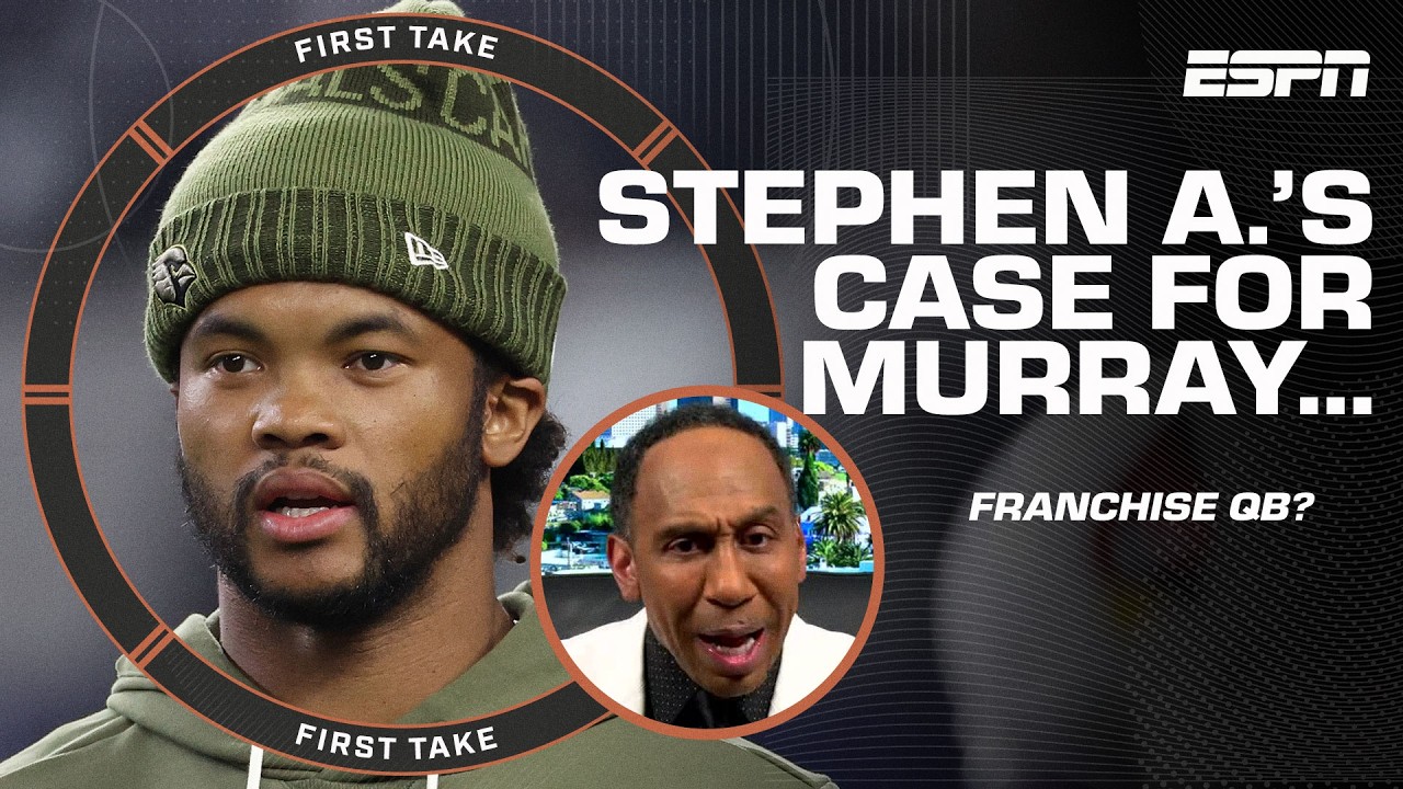 Stephen A. DISAGREES with Louis Riddick on Kyler Murray's STATUS as a franchise QB 😤 | First Take