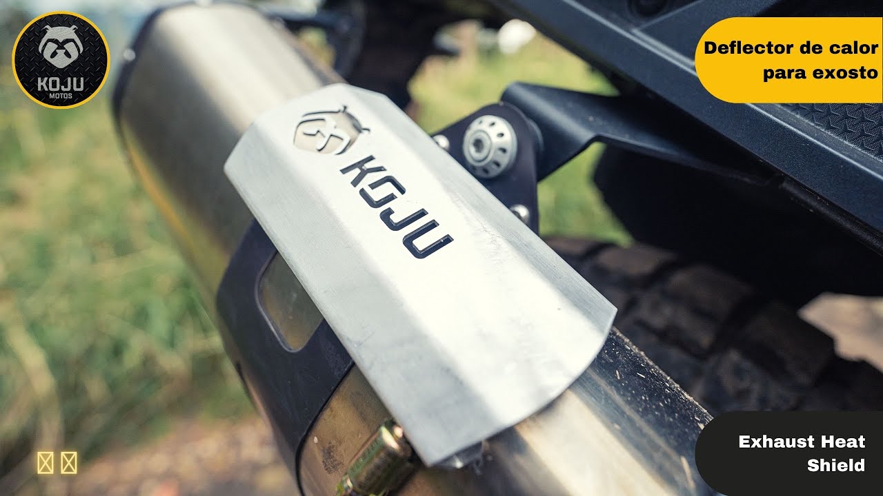 ⭐ Deflector de calor // Exhaust heat shield by KOJU // 😎