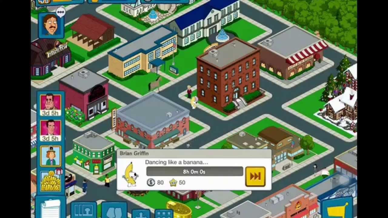 Family guy the quest for stuff my town