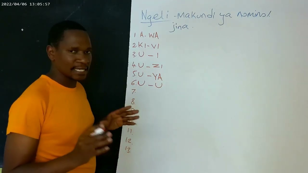 NGELI ZA KISWAHILI