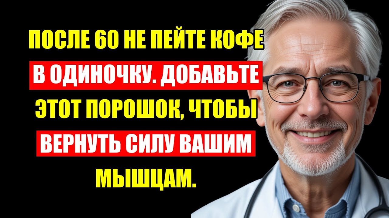После 60 Ваш Кофе Убивает Мышцы, Если Не Добавить Этот Секретный Порошок.
