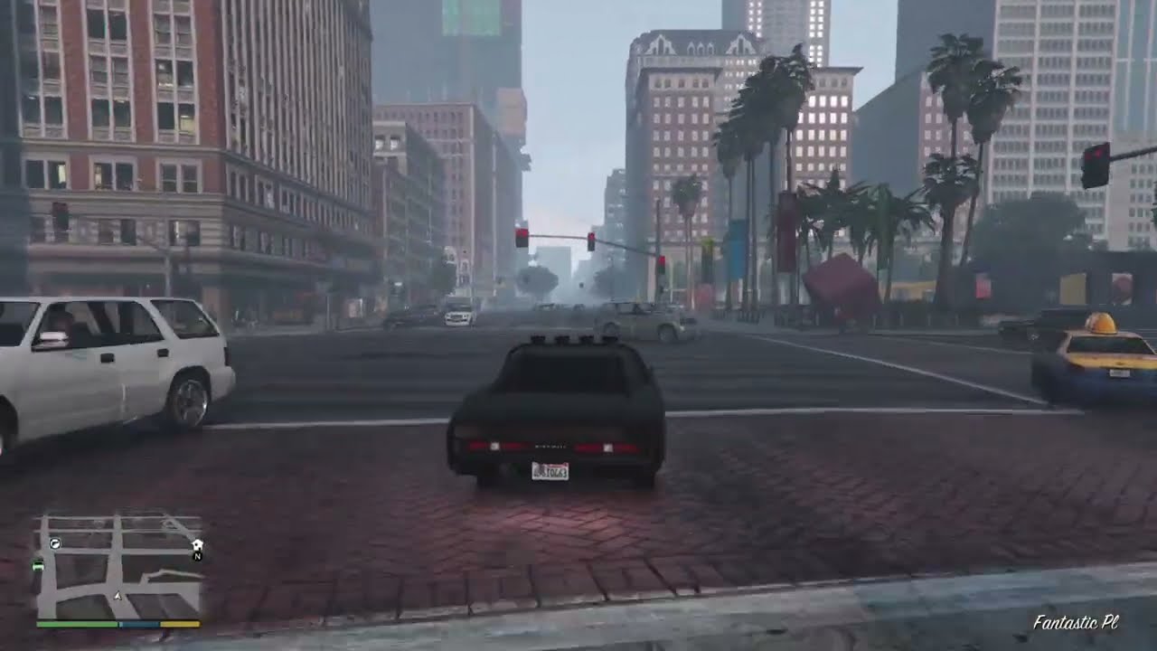 Grand Theft Auto V. Duke O'Death Police Hot Pursuit.  Police worst driver.