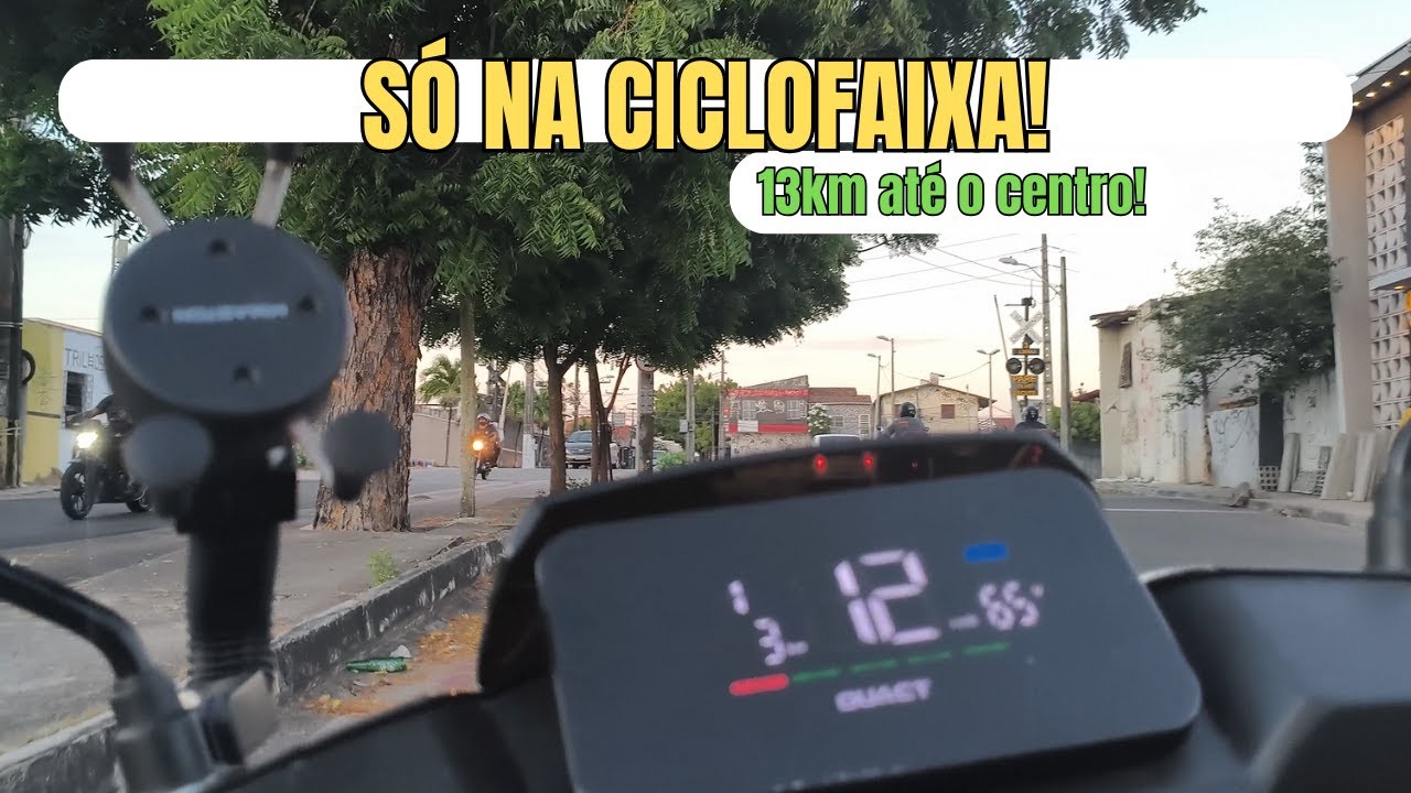 Só na ciclofaixa - Scooter Elétrica 1000W