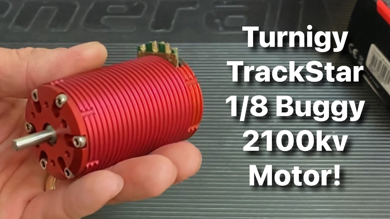 Turnigy Trackstar 1/8th 2100kv Buggy Motor! Overview and Teardown!