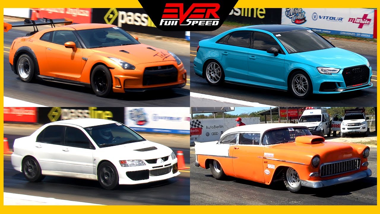 🚀Los AUTOS más RÁPIDOS del 2021 🔥 en los Piques 1/4 de Milla Barranquilla