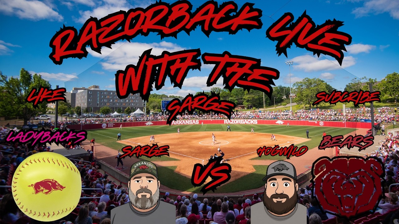 Arkansas Ladybacks vs Missouri St Softball #wps #hogsports #razorbacks #woopig #softball