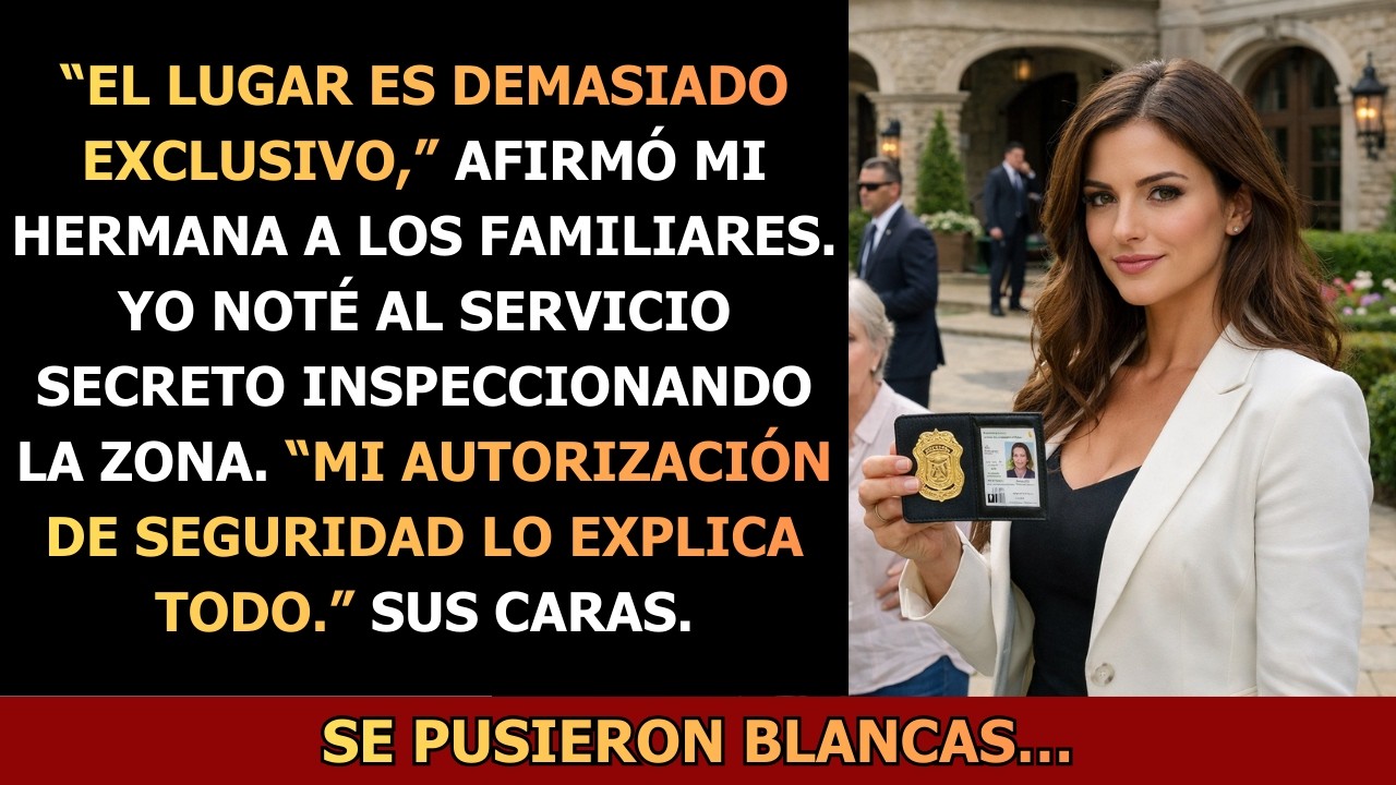 “Dijeron que no había lugar en la boda… hasta que llegó el equipo del presidente”