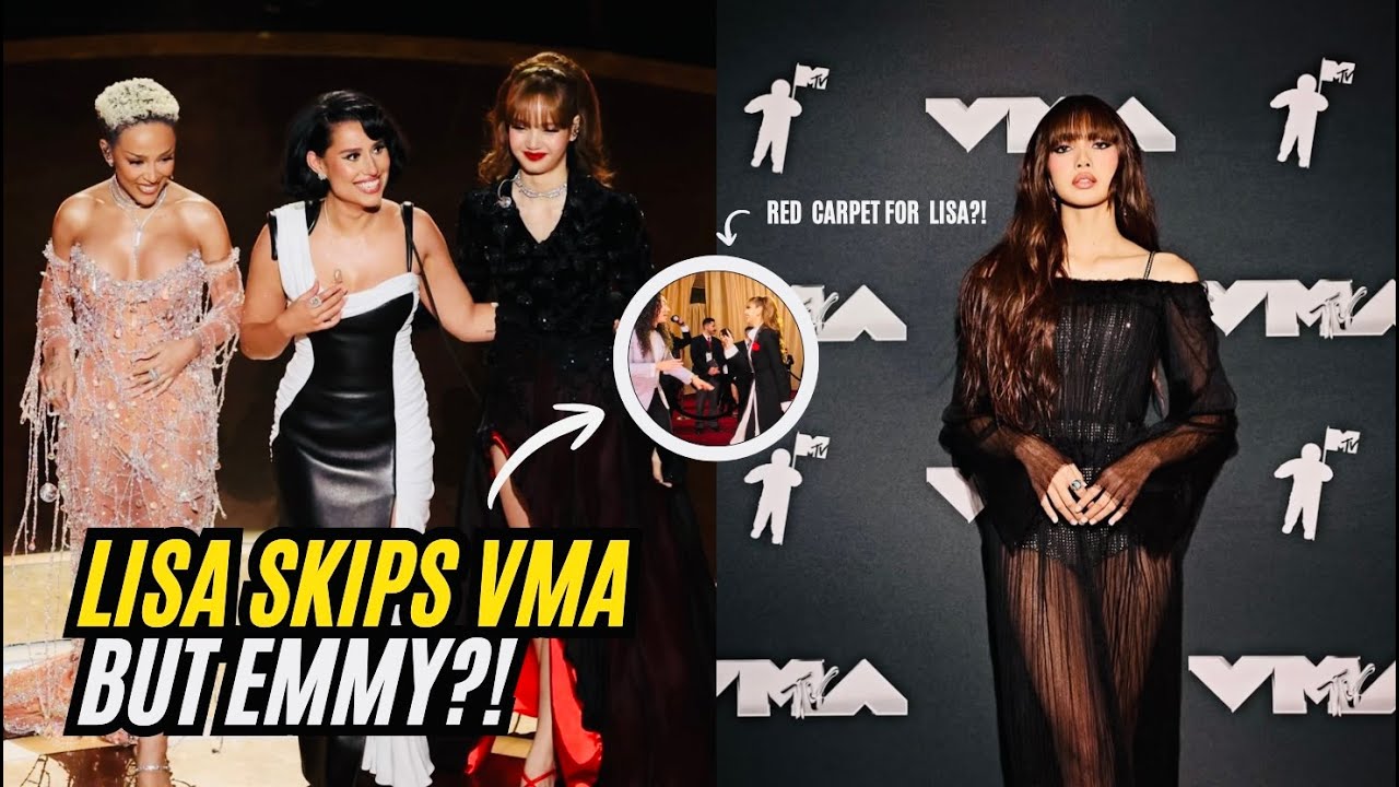 Почему Лиса из BLACKPINK пропустит VMA, но всех шокирует на Emmy Awards 2025?!