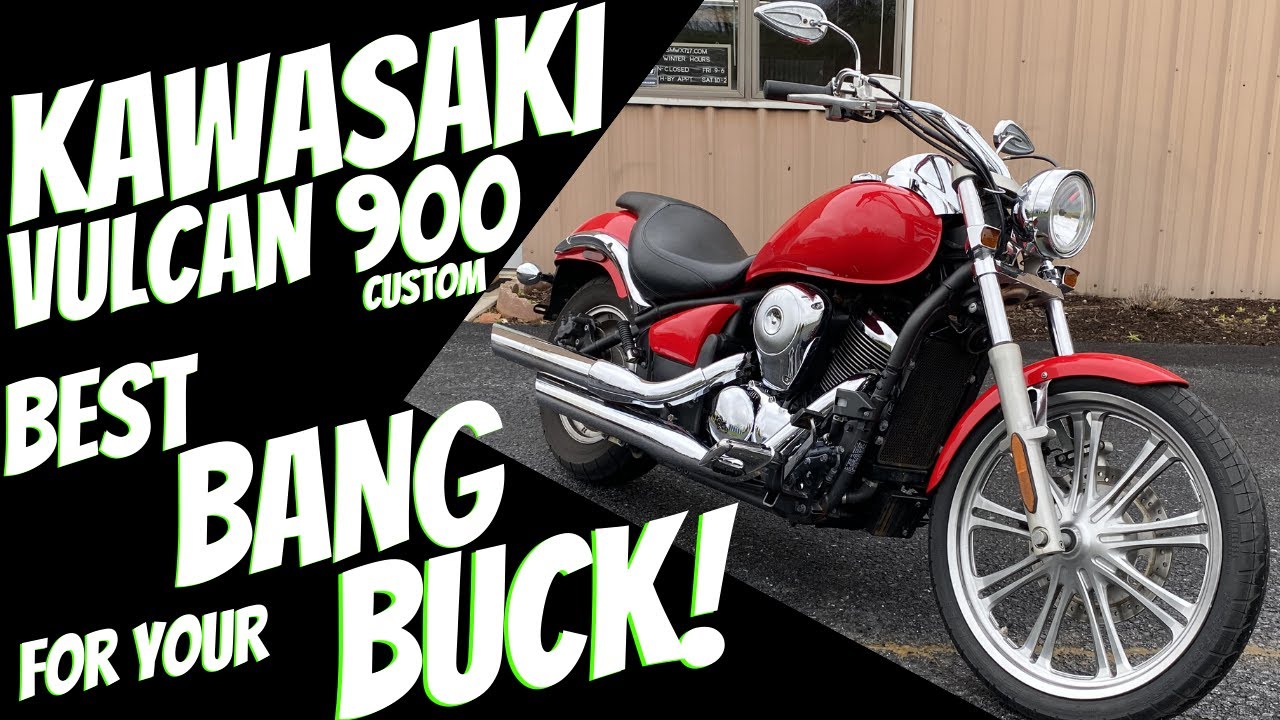 Kawasaki, который заставит Sportsters посраться! 2008 Kawasaki Vulcan 900 Custom Ride Along!