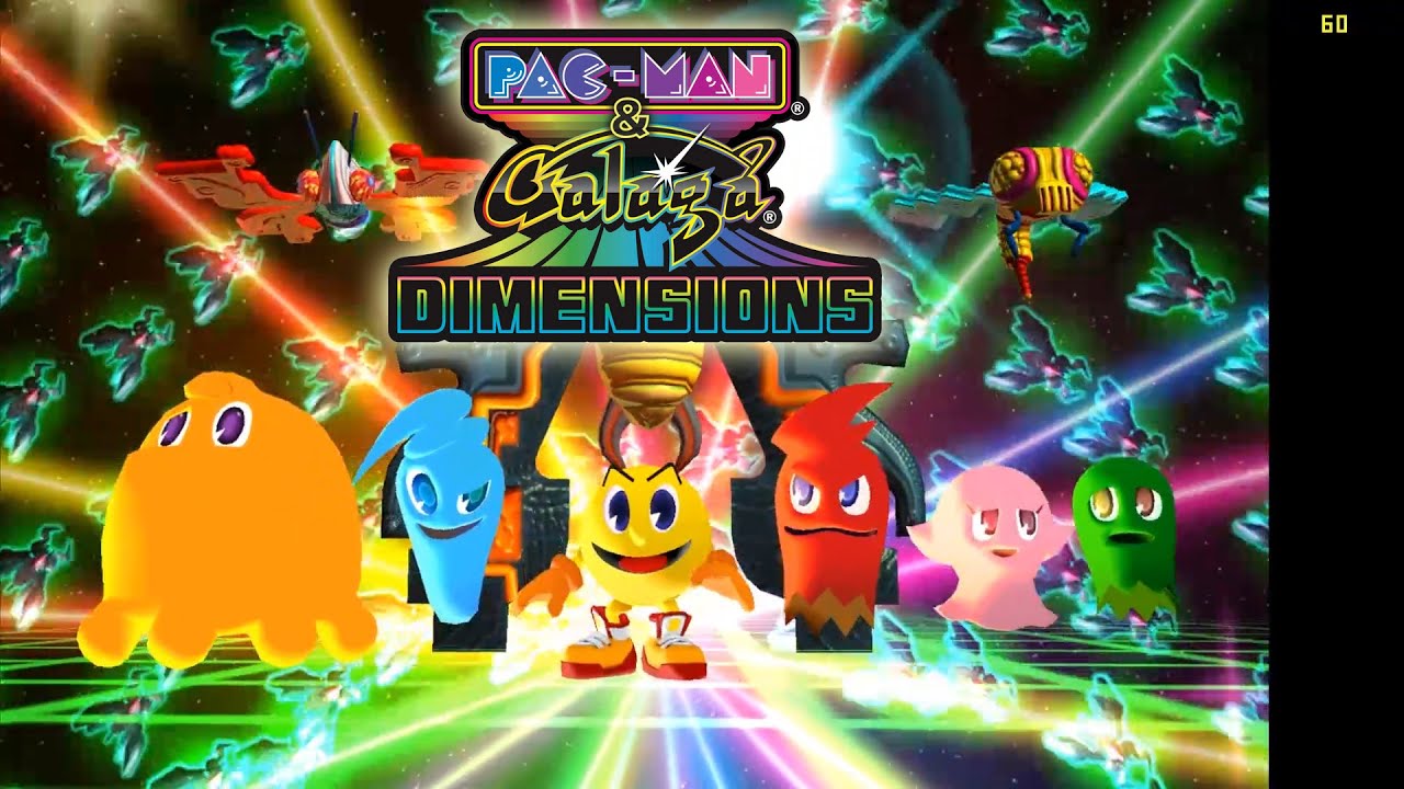 Pac-Man & Galaga Dimensions | Citra Emulator (CPU JIT) [1080p HD / 60 FPS] | Nintendo 3DS