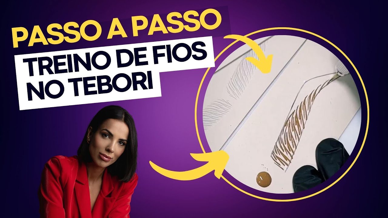 Passo a Passo - Treino em Pele Sintética com o Tebori - Microblading