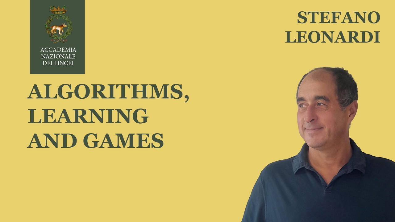 🤖 Algorithms, Learning, and Games | Stefano Leonardi