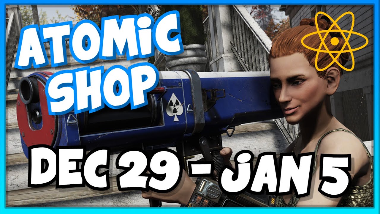Atomic Shop Weekly UPDATE: December 29 2020 - January 5 2021 | FALLOUT 76