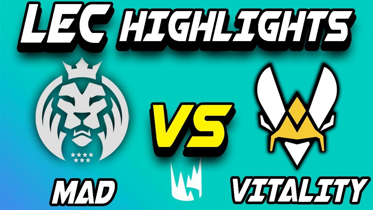 MAD Lions vs Vitality highlights LEC Summer 2022 Jornada 10 - LEAGUE OF LEGENDS | Español