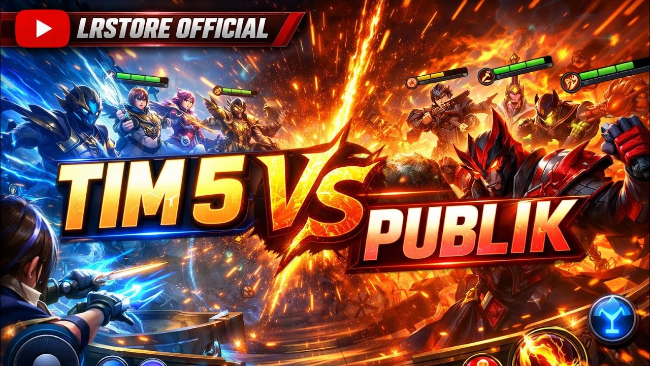 Pov Team 5 Vs Public Moonton 💀 | Mobile Legends