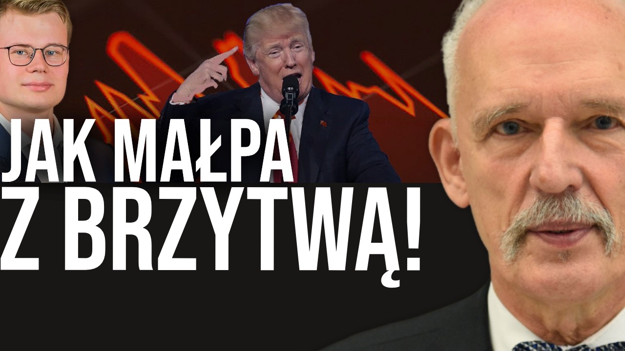 Trump jest NIEPRZEWIDYWALNY?! Nie ma żadnego CELU! Janusz Korwin-Mikke