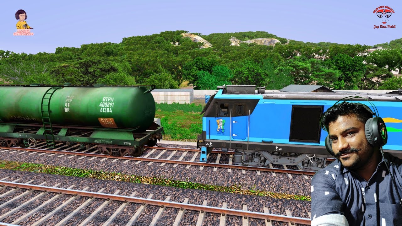 WAG-12 LOCO COUPLING OIL TANKER  | BUMPY RAILROAD | RAILWORKS | TRAIN SIMULATOR | RAILROAD ATG
