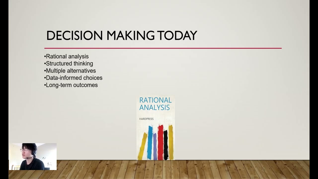 Personal Reflection on Decision Making