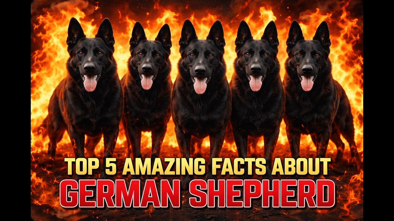 Top 5 amazing facts about German shepherd #live stream #livetv
