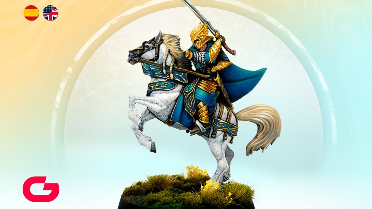 How to paint GLORFINDEL - Timelapse ❤️