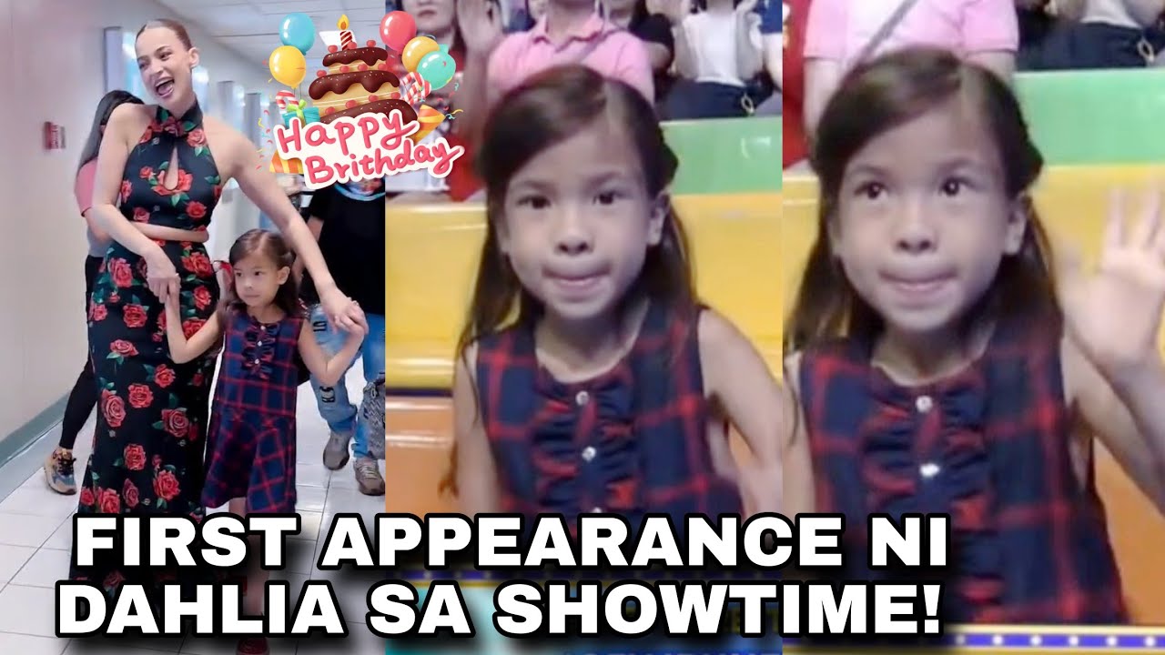 ANNE CURTIS BIRTHDAY CELEBRATION SA SHOWTIME KASAMA SI DAHLIA AMELIE HEUSSAFF