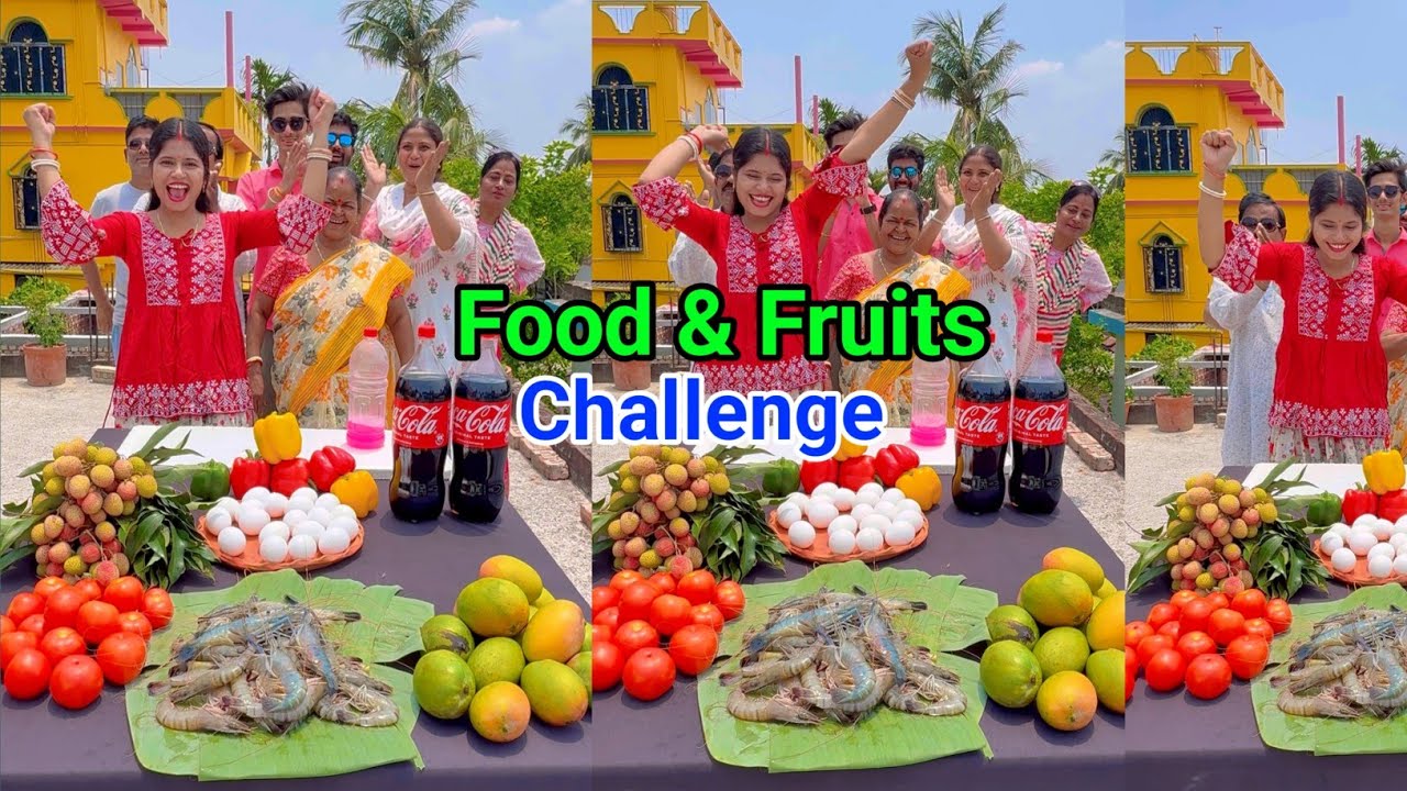 Summer Fruits And Foods Funny Challenge Game