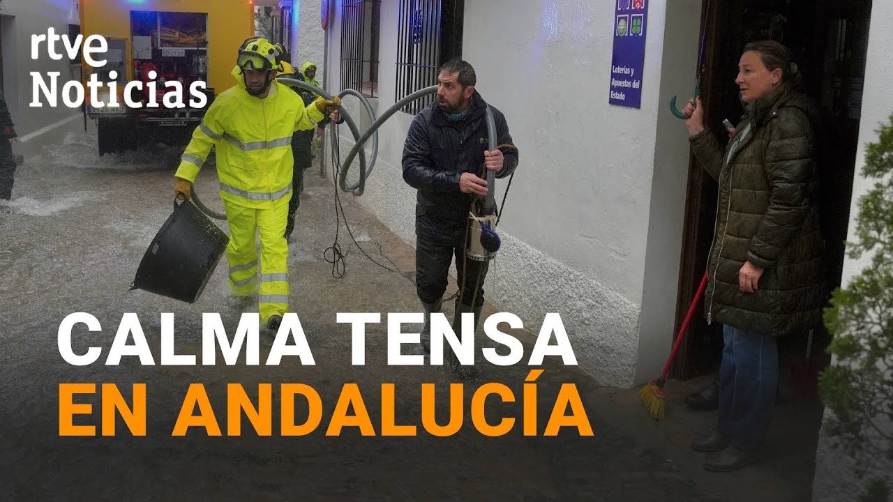 BORRASCA MARTA | EL TEMPORAL DEJA UN RASTRO DE DAÑOS Y RÍOS EN NIVEL ROJO | RTVE Noticias
