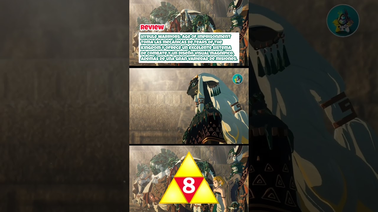 Hyrule Warriors: Age of Imprisonment no es solo un excelente spin-off de Zelda