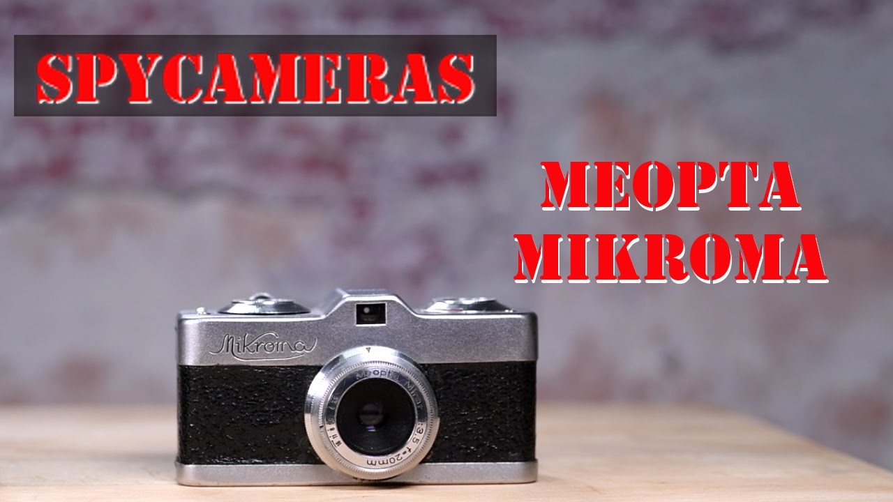 Spycameras: The Meopta Mikroma 16mm Camera.