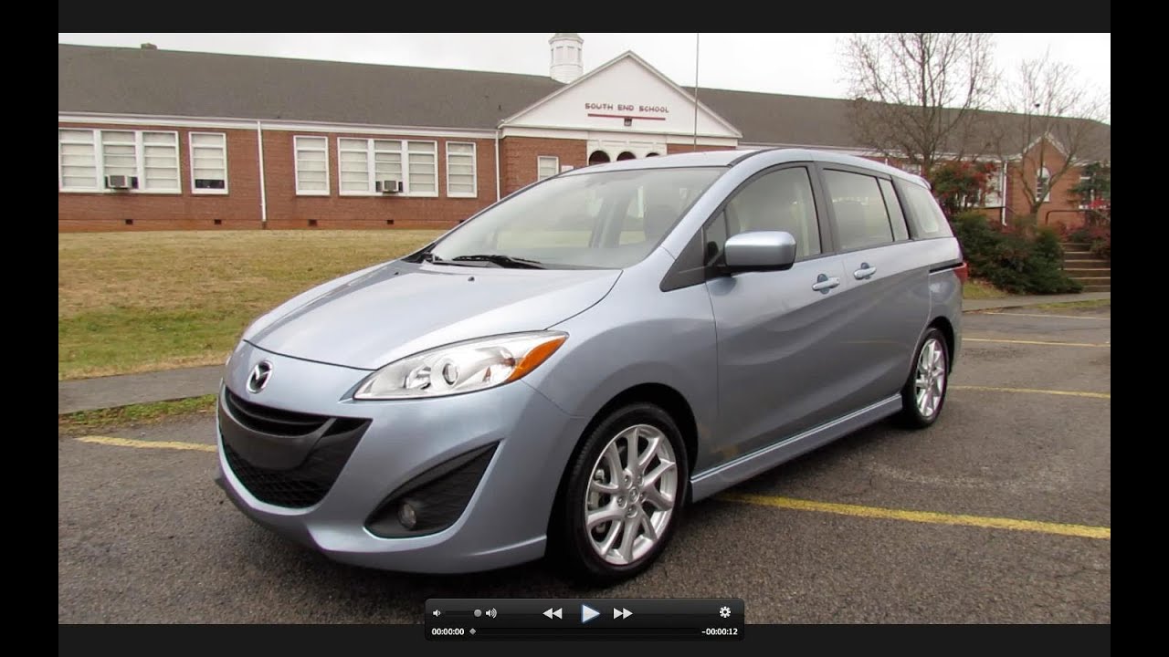 2012 Mazda5 Grand Touring Start Up, Exhaust, In Depth Review, and Test Drive