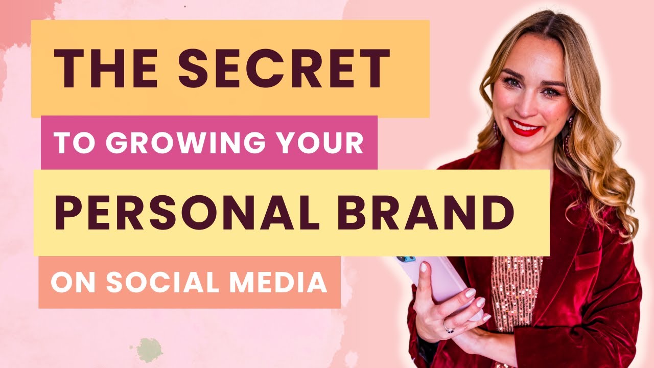 The Secret to Growing Your PERSONAL BRAND On Social Media.
