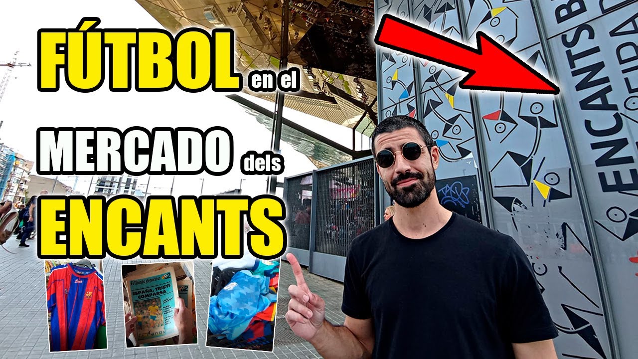 Fui a buscar camisetas de fútbol al MERCADILLO MÁS GRANDE de Barcelona | Te muestro CÓMO ES