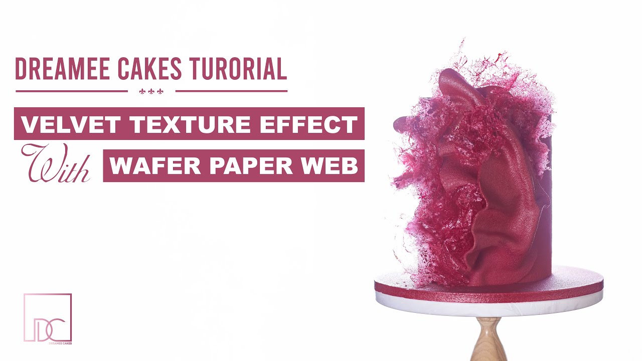 VELVET TEXTURE CAKE WITH FONDANT SAILS | DREAMEE CAKES | HOW TO CREATE FONDANT SAIL FOR YOUR CAKE