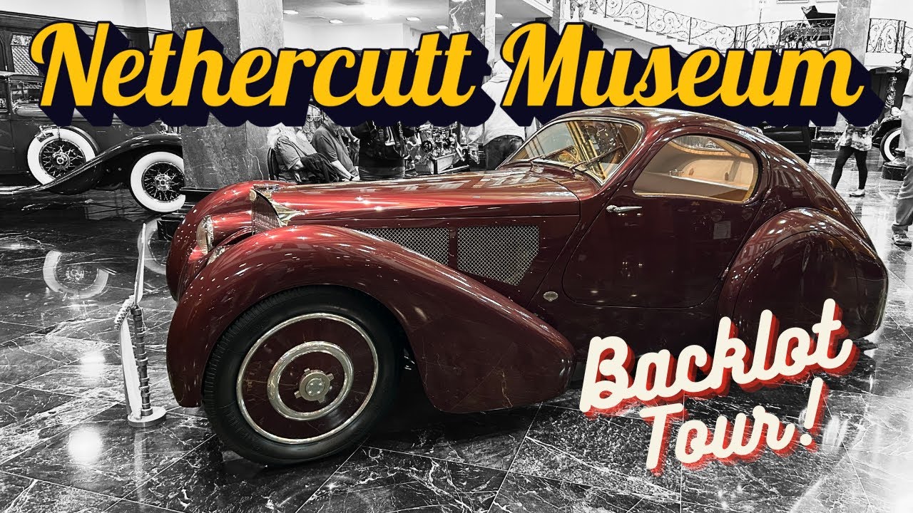 Экскурсия по коллекции автомобилей Nethercutt! В программе: Deusenberg 1933 года и Bugatti 1931 г...