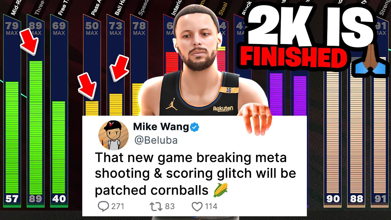 THIS NEW NBA 2K26 SHOOTING GLITCH CHEATS are UNSTOPPABLE 🤣 META CHEESE RUINING THE GAME