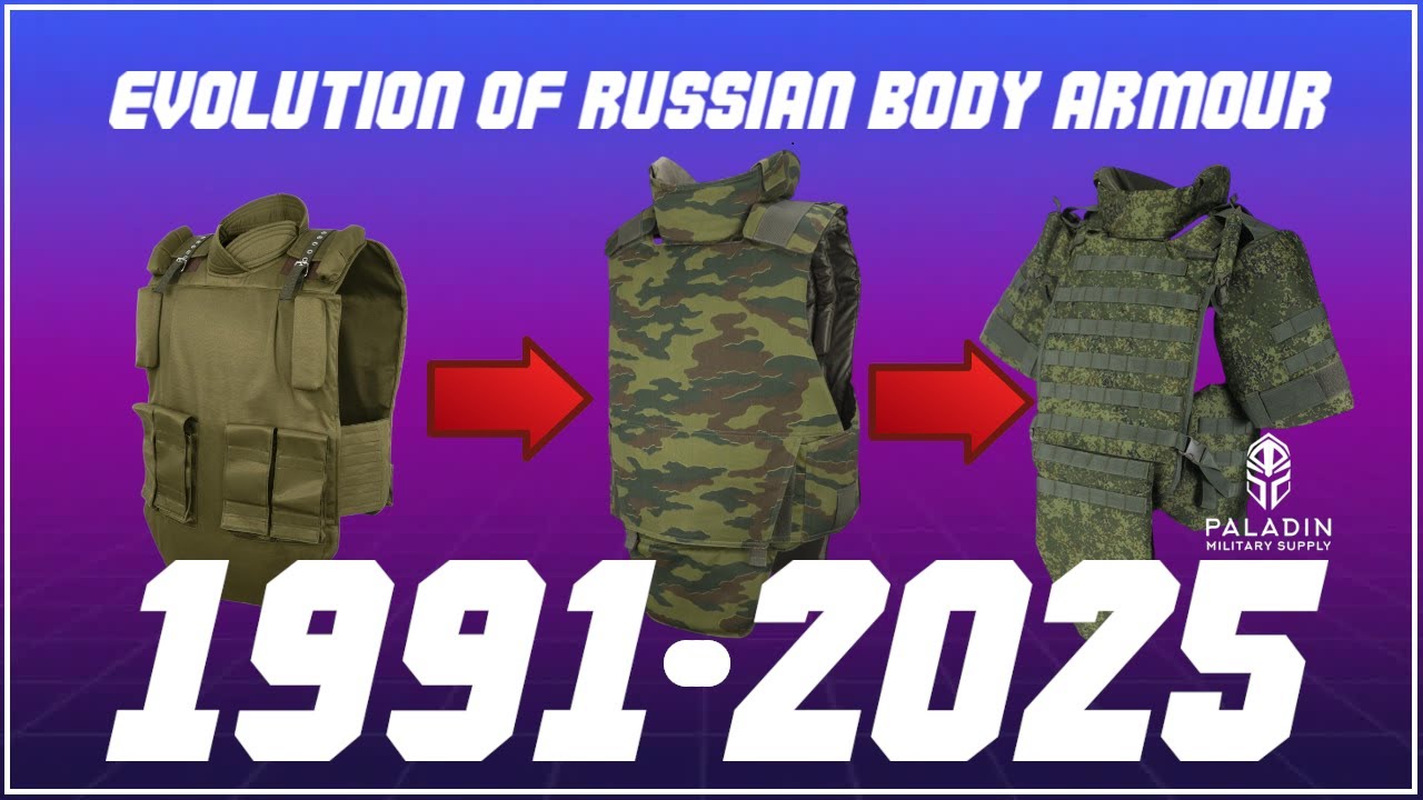 Эволюция российских бронежилетов 1991-2025