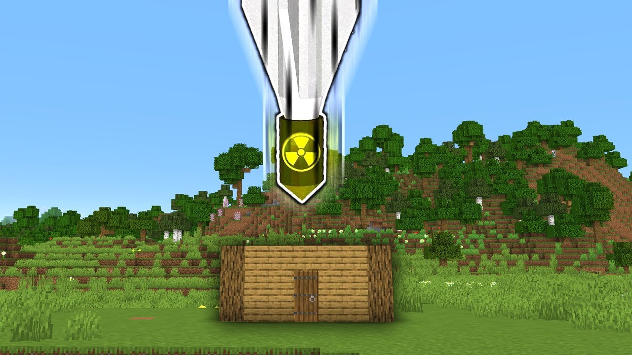 Я начал ядерную войну на своем сервере Minecraft.